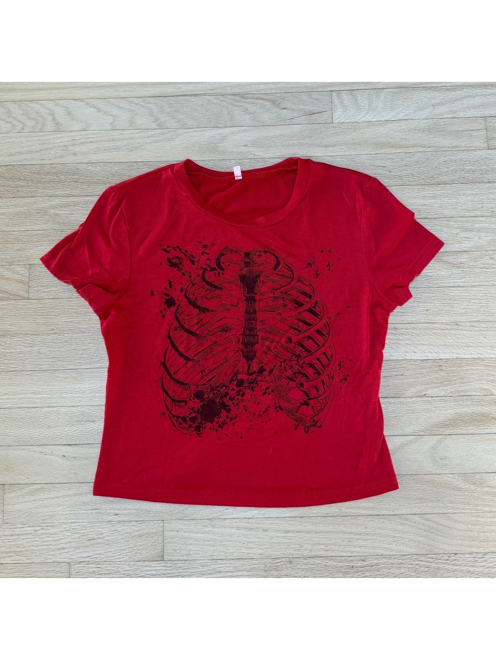 rib cage tee